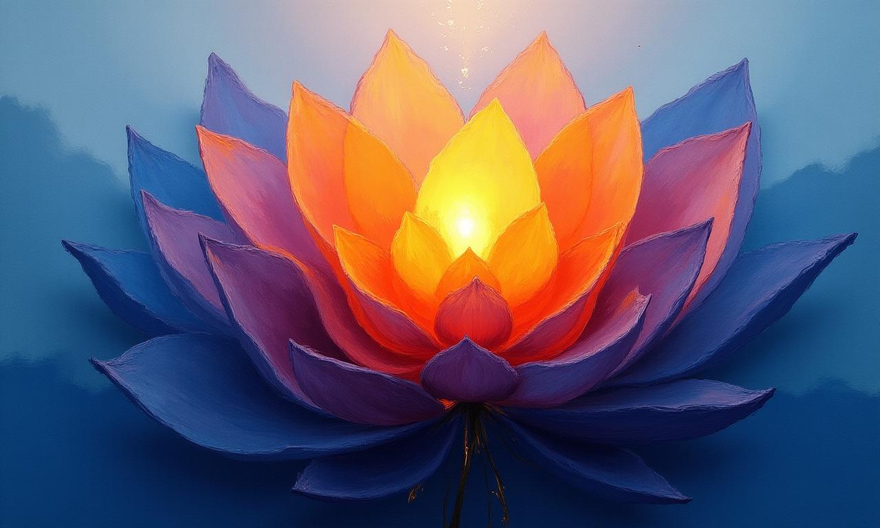 Abstract image representing creative growth and blooming ideas.